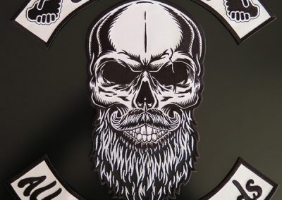 patch biker personnalisé