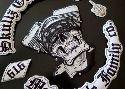 patch biker personnalisé