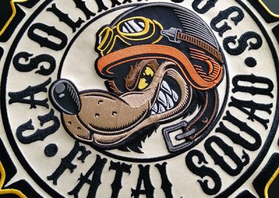 patch biker personnalisé