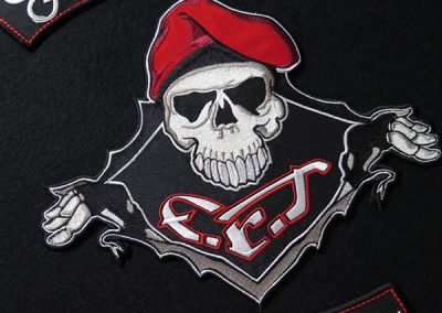 patch biker personnalisé