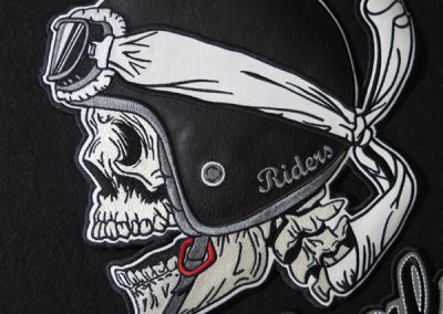 patch biker personnalisé