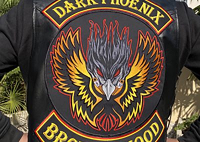 patch biker personnalisé