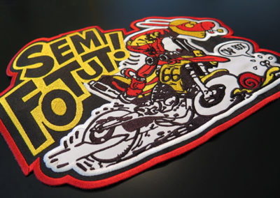 Patch biker personnalisé