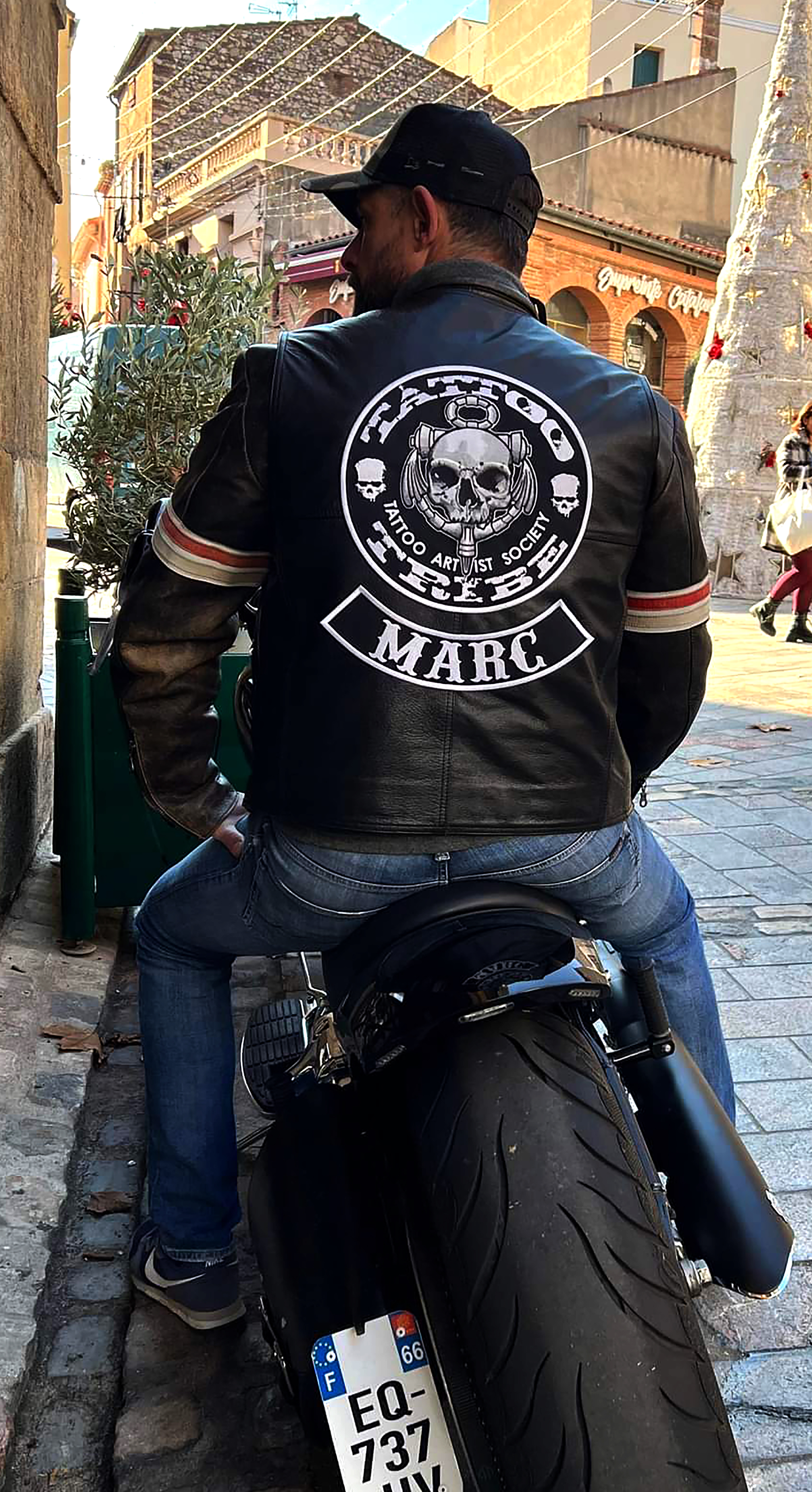 Patch biker personnalise Atelier du Biker